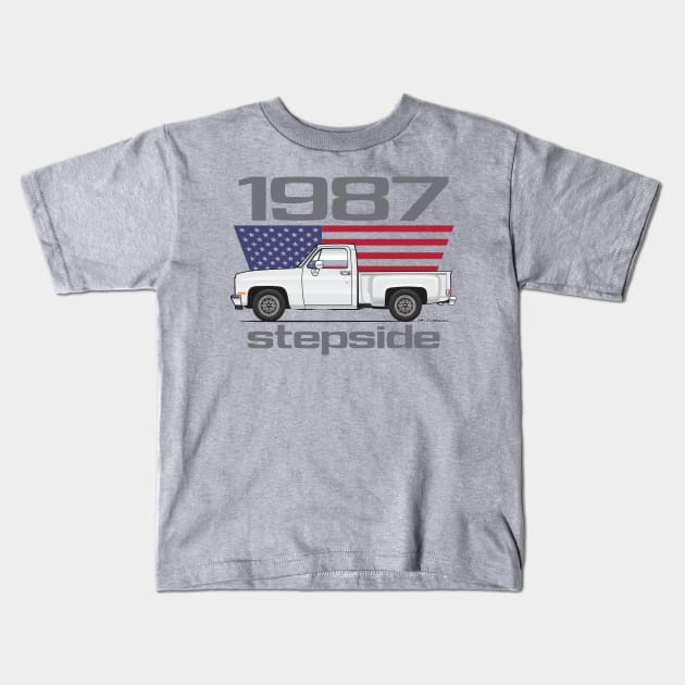 1987 Kids T-Shirt by ArtOnWheels